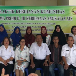 PRAKTIK KEBIDANANAN KOMUNITAS MAHASISWA PRODI DIII KEBIDANAN