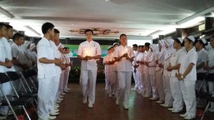 Pemasangan Kap dan Angkat Janji Mahasiswa