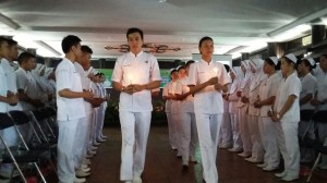 Pemasangan Kap dan Angkat Janji Mahasiswa